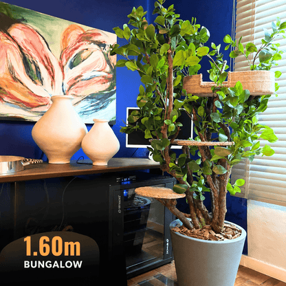 1.60m Tropical Luxury Cat Tree – Modern Cat Furniture for Apartments & Small Homes