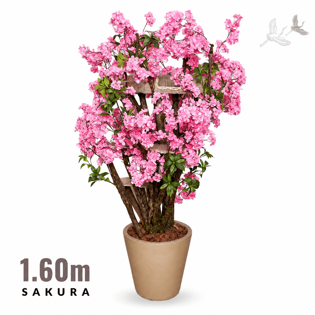 Sakura 1.60m Luxury Cat Tree – Japanese Cherry Blossom Cat Furniture